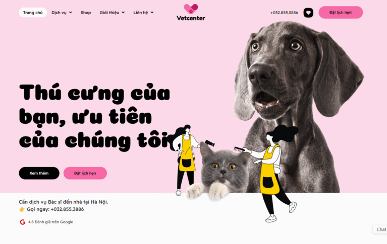 dịch vụ thiết kế website - Tờ Linh Marketing